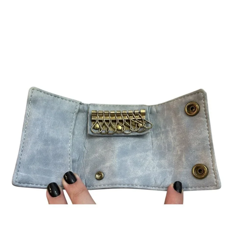 Vintage FS Originals Leather Carolina Tarheels Key Holder Organizer